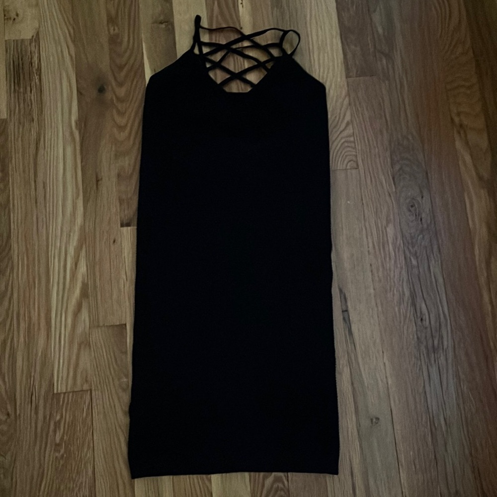 black dress